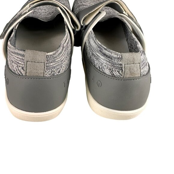 Alegria By PG Lite Traq Women's Gray Knit Mary Jane Shoes With Adjustable Strap - Picture 8 of 11